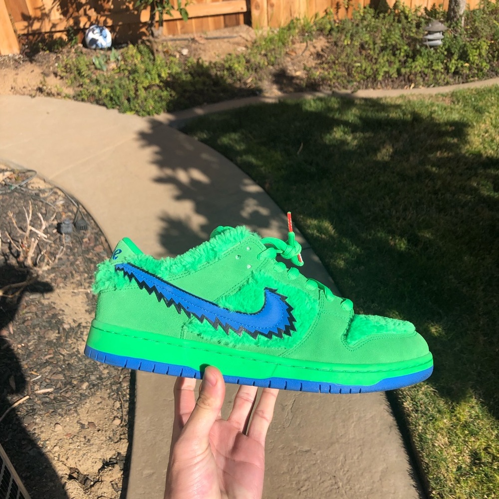 Nike SB Dunk Low Grateful Dead Bears Green